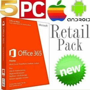 Office 365 2019 Pro Plus Lifetime Account For 5 Pc